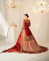 Lehenga - Straight Cut Red 2691